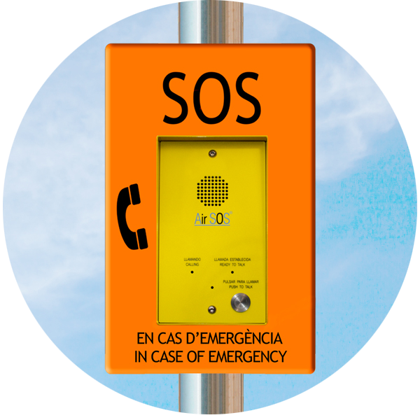 Interphone sans fil d’appel SOS